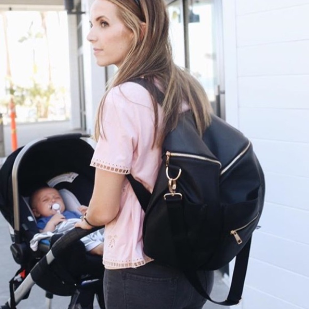 Fawn Design Black Original Backpack